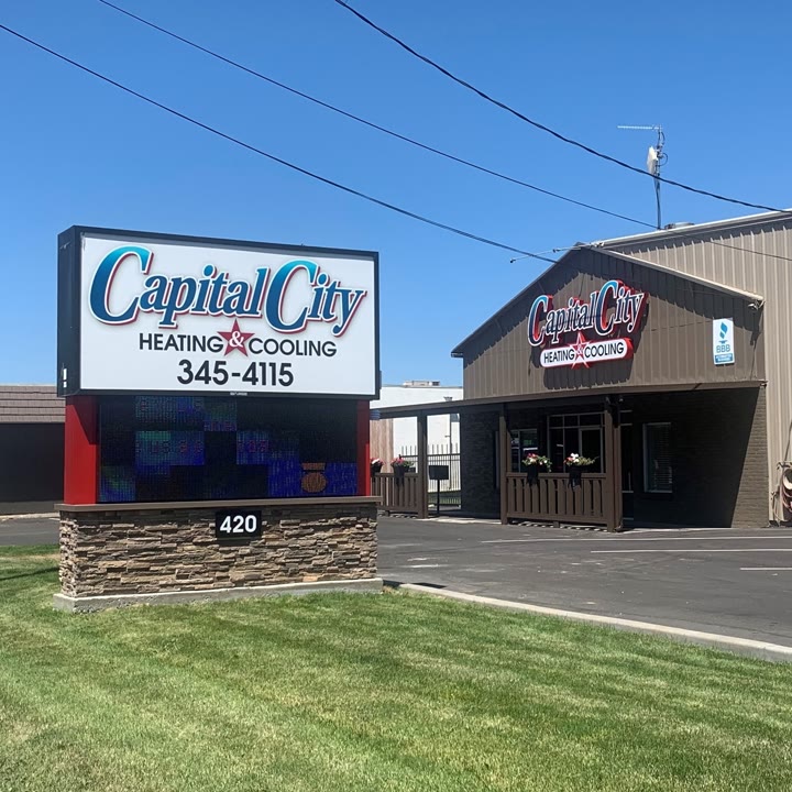 Capital City Heating & Cooling ad: HVAC Repair & Replacement