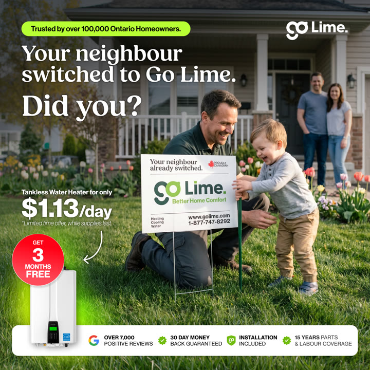 Go Lime ad: Your neighbour switched to Go Lime. Did you?