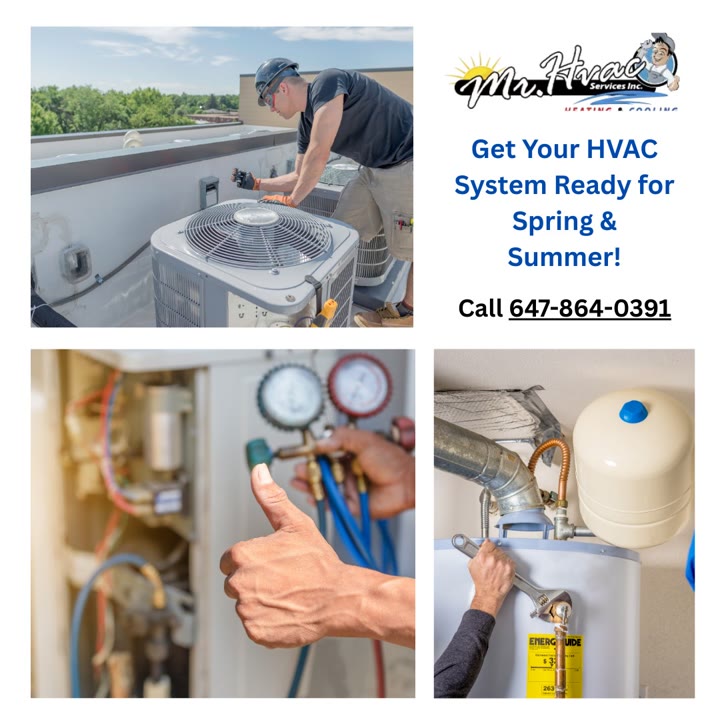 Mr Hvac Services ad: Get Your HVAC System Ready for Spring & Summer!