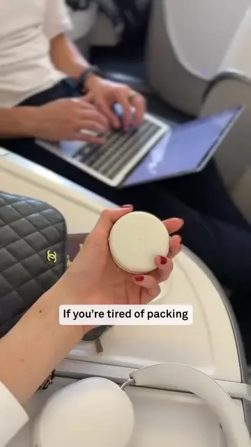 Bonjout Beauty video ad about packing skincare for travel